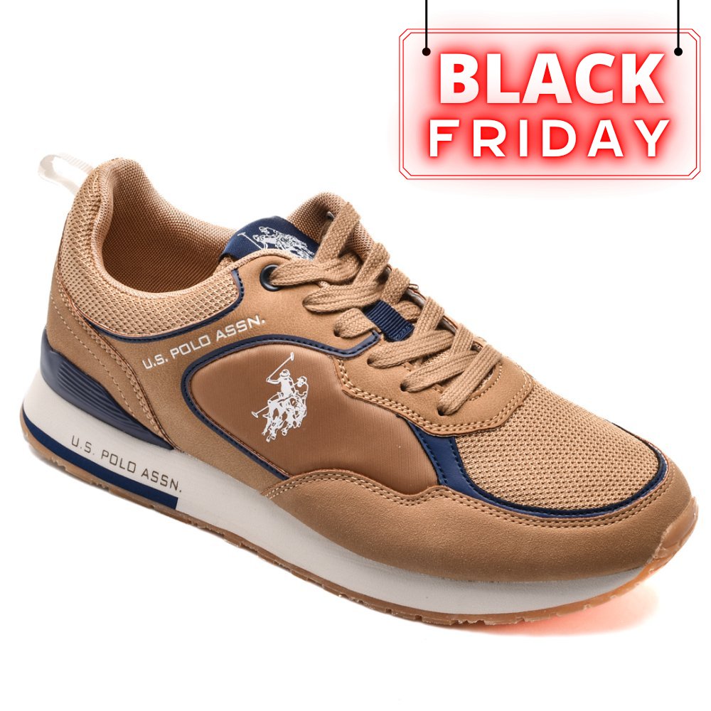 U.S. POLO ASSN, PANTOFI SPORT BEIGE TABRY-007A