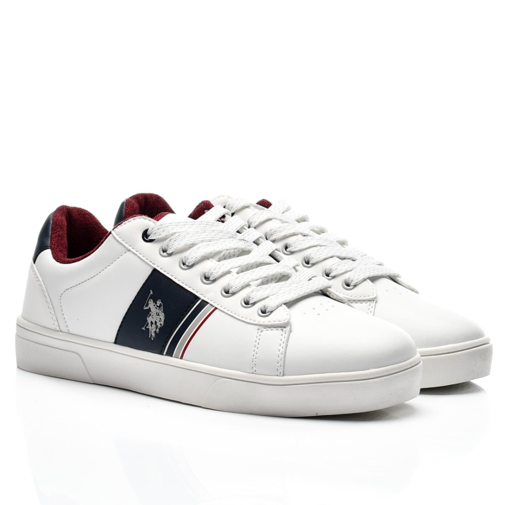 U.S. POLO ASSN, PANTOFI SPORT WHITE KRIS001