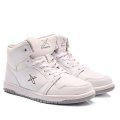 KINETIX, PANTOFI SPORT INALTI WHITE JONES