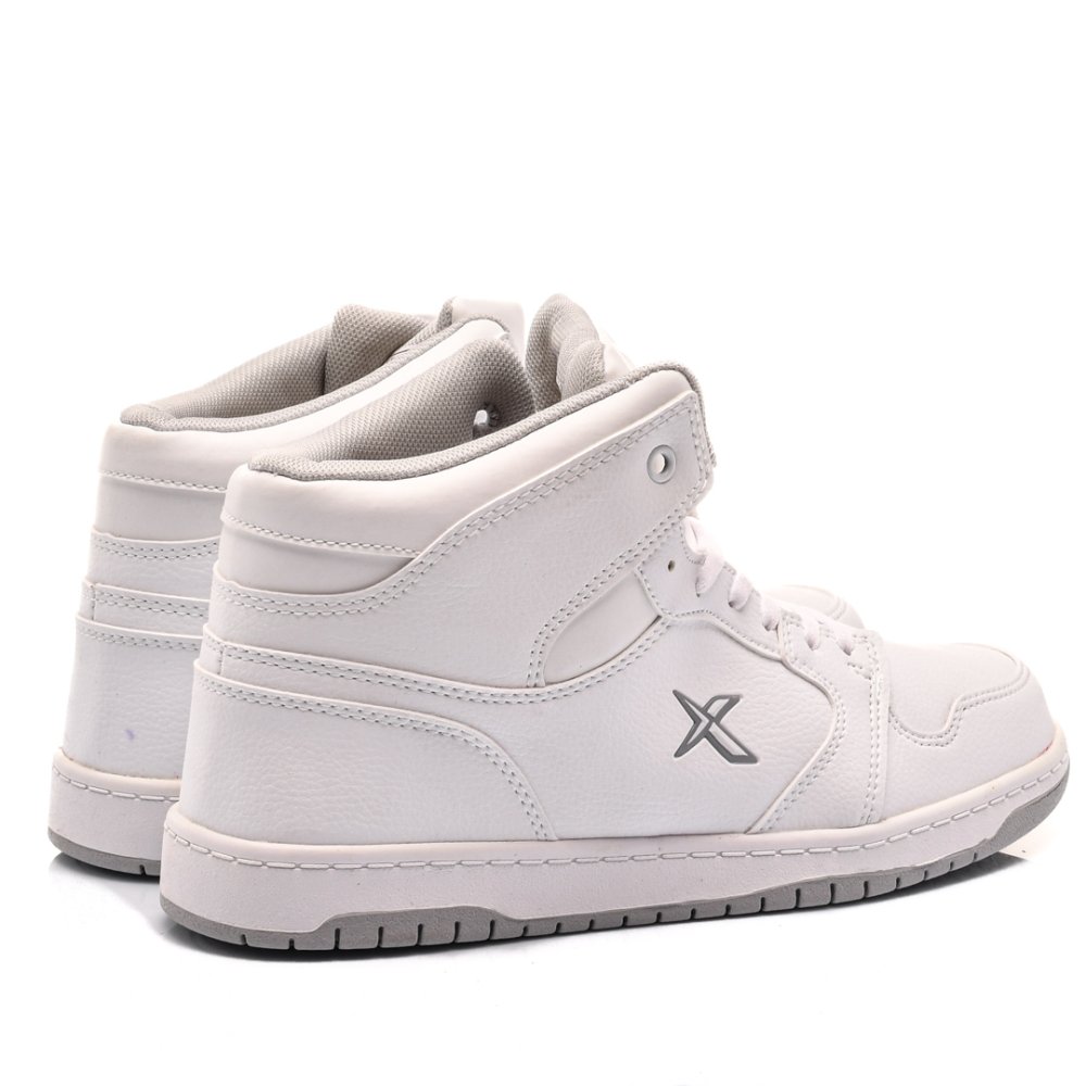 KINETIX, PANTOFI SPORT INALTI WHITE JONES