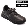 KINETIX, PANTOFI SPORT COPII BLACK MARCADO