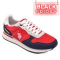 U.S. POLO ASSN, PANTOFI SPORT RED NAVY ALTENA001A