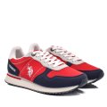 U.S. POLO ASSN, PANTOFI SPORT RED NAVY ALTENA001A