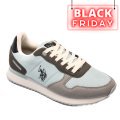 U.S. POLO ASSN, PANTOFI SPORT GREY BLUE ALTENA001A