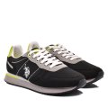 U.S. POLO ASSN, PANTOFI SPORT BLACK GREY ALTENA001A