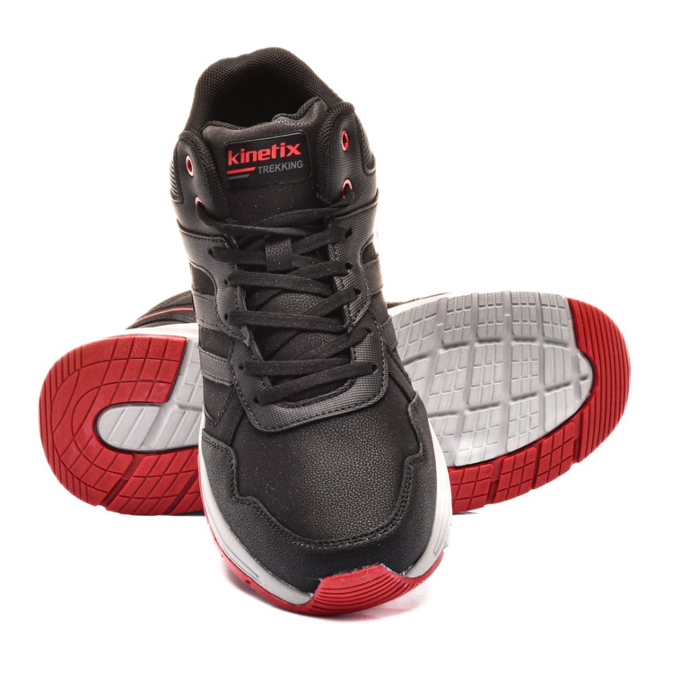 KINETIX, GHETE SPORT BLACK FINNEAS