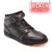 Kinetix, pantofi sport inalti black jones