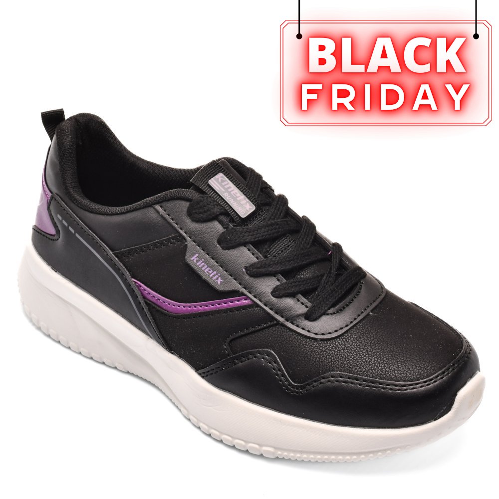 KINETIX, PANTOFI SPORT BLACK MELANY