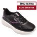 Kinetix, pantofi sport black melany