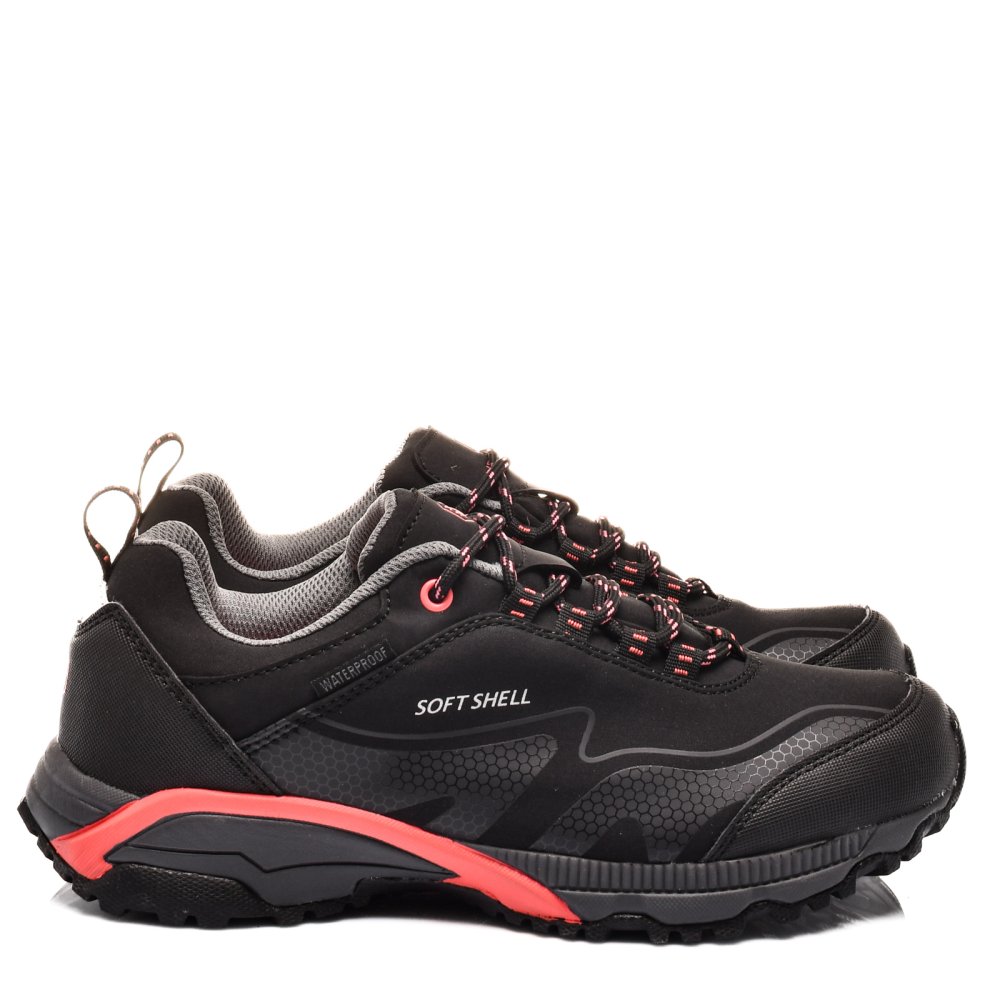 LUMBERJACK, PANTOFI SPORT BLACK RED FEST