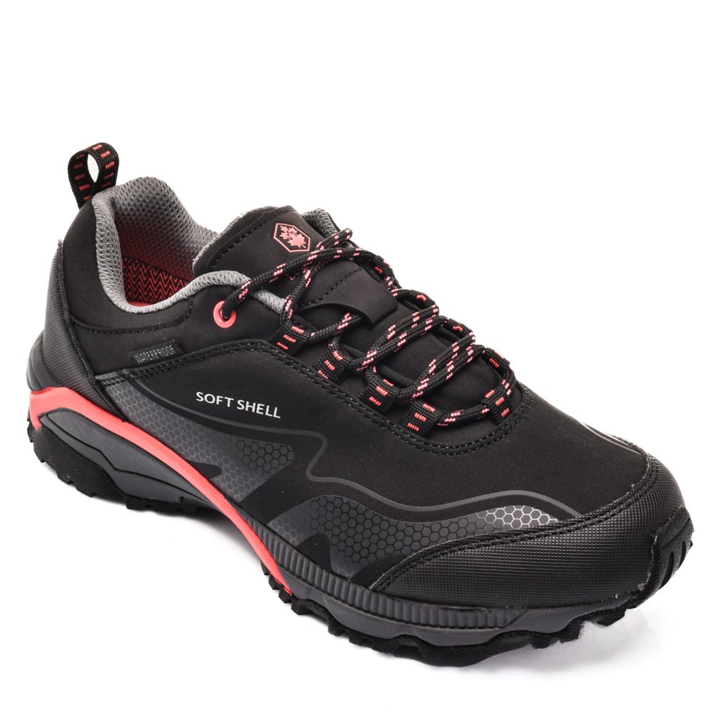 LUMBERJACK, PANTOFI SPORT BLACK RED FEST