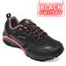 Lumberjack, pantofi sport black red fest