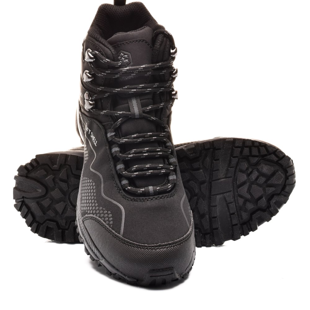 LUMBERJACK, PANTOFI SPORT BLACK FEST-HI