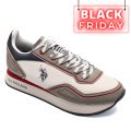 U.S. POLO ASSN, PANTOFI SPORT WHITE NOBIL012