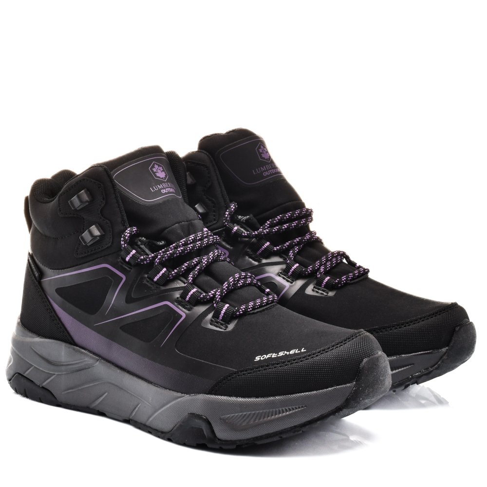 LUMBERJACK, GHETE BLACK PURPLE SARAH-HI