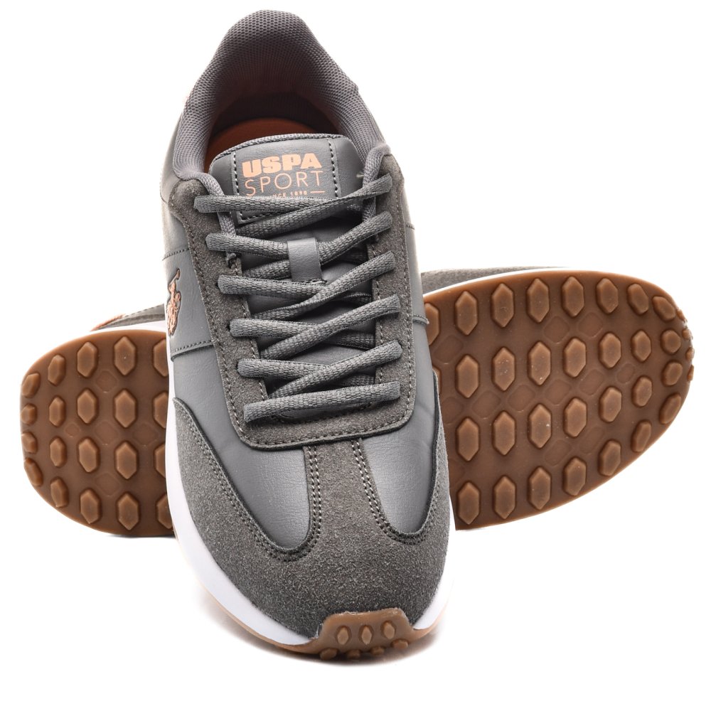 U.S. POLO ASSN, PANTOFI SPORT GREY REMUS