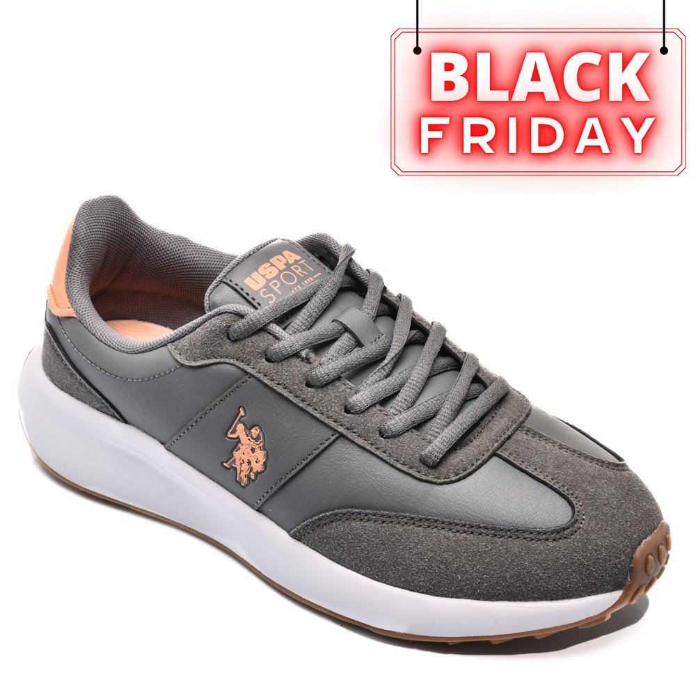 U.S. POLO ASSN, PANTOFI SPORT GREY REMUS