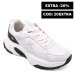 Kinetix, pantofi sport white valeria