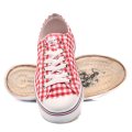 U.S. POLO ASSN, PANTOFI SPORT RED WHITE PENELOPE-3FX