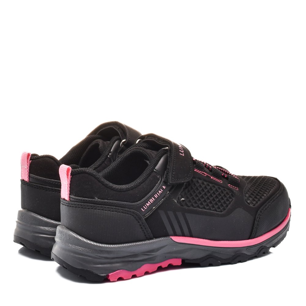 LUMBERJACK, PANTOFI SPORT COPII BLACK PINK BLANKA