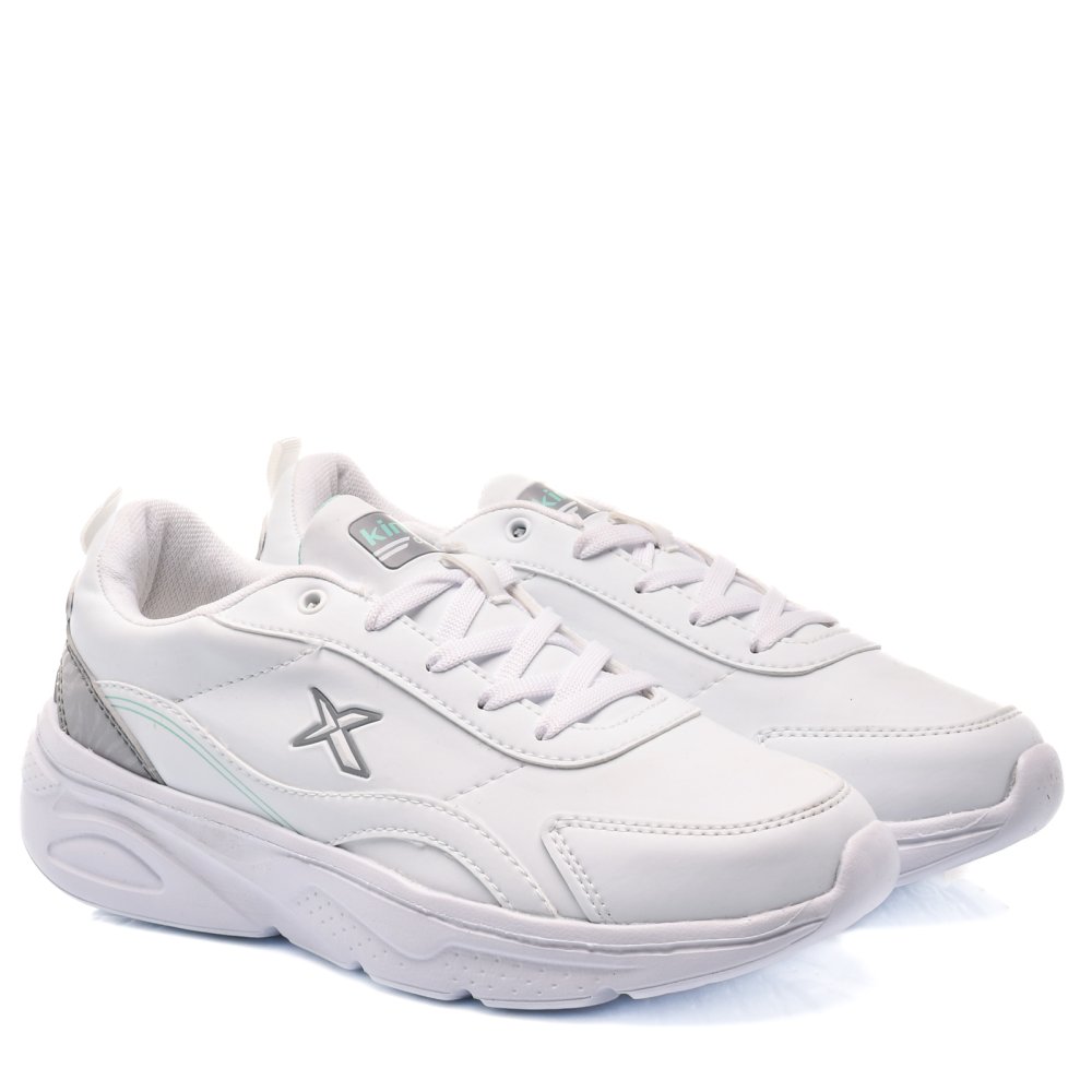 KINETIX, PANTOFI SPORT WHITE GREY DAISY