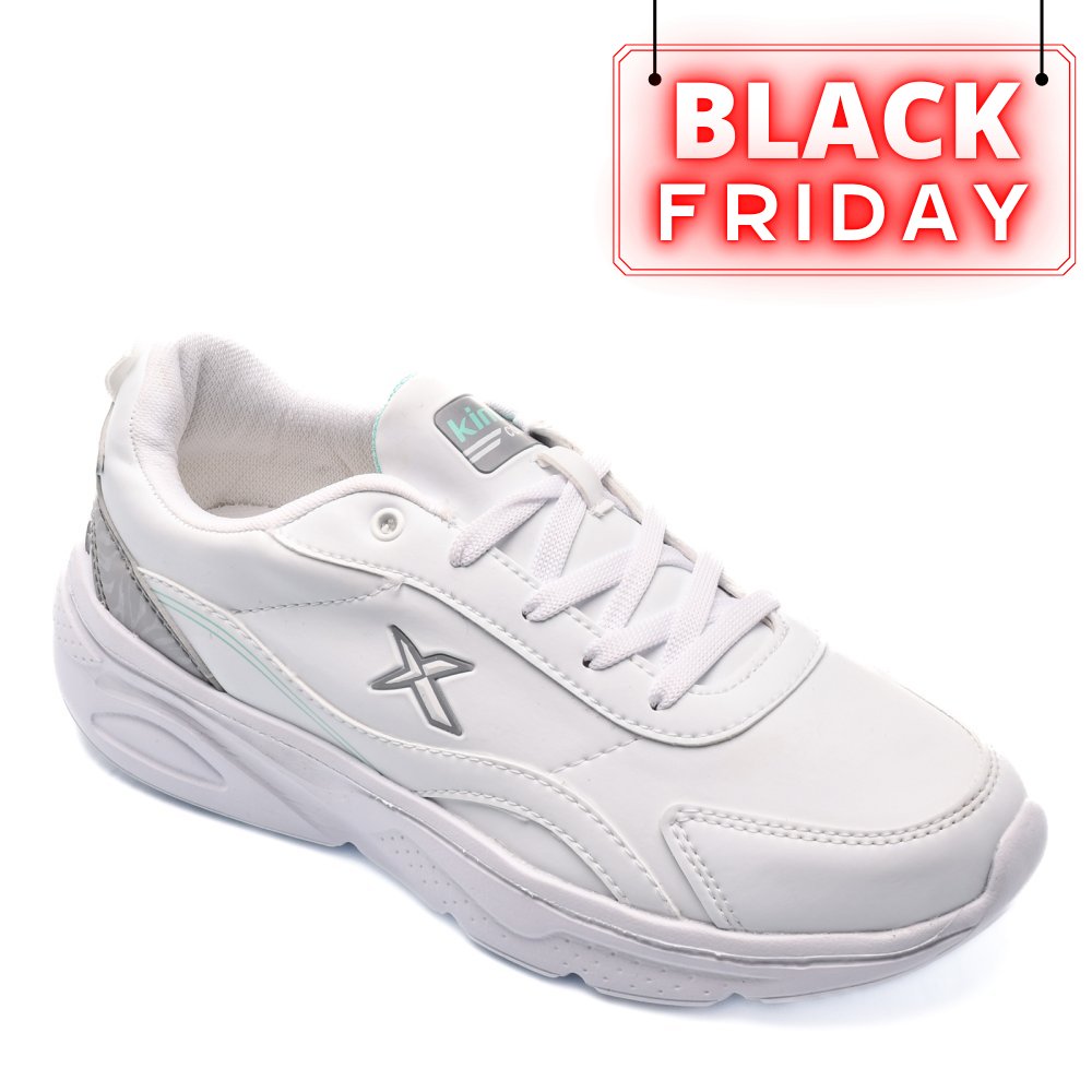 KINETIX, PANTOFI SPORT WHITE GREY DAISY