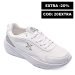 Kinetix, pantofi sport white grey daisy