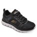 Skechers, pantofi sport black gold 232001