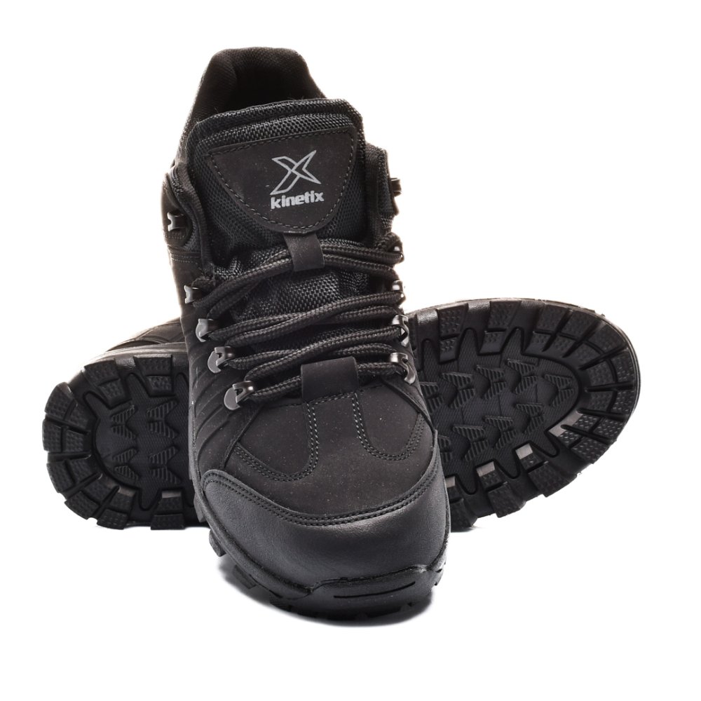 KINETIX, GHETE SPORT DRUMETIE BLACK ASLANO-HI