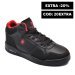 Lumberjack, pantofi sport inalti black red james