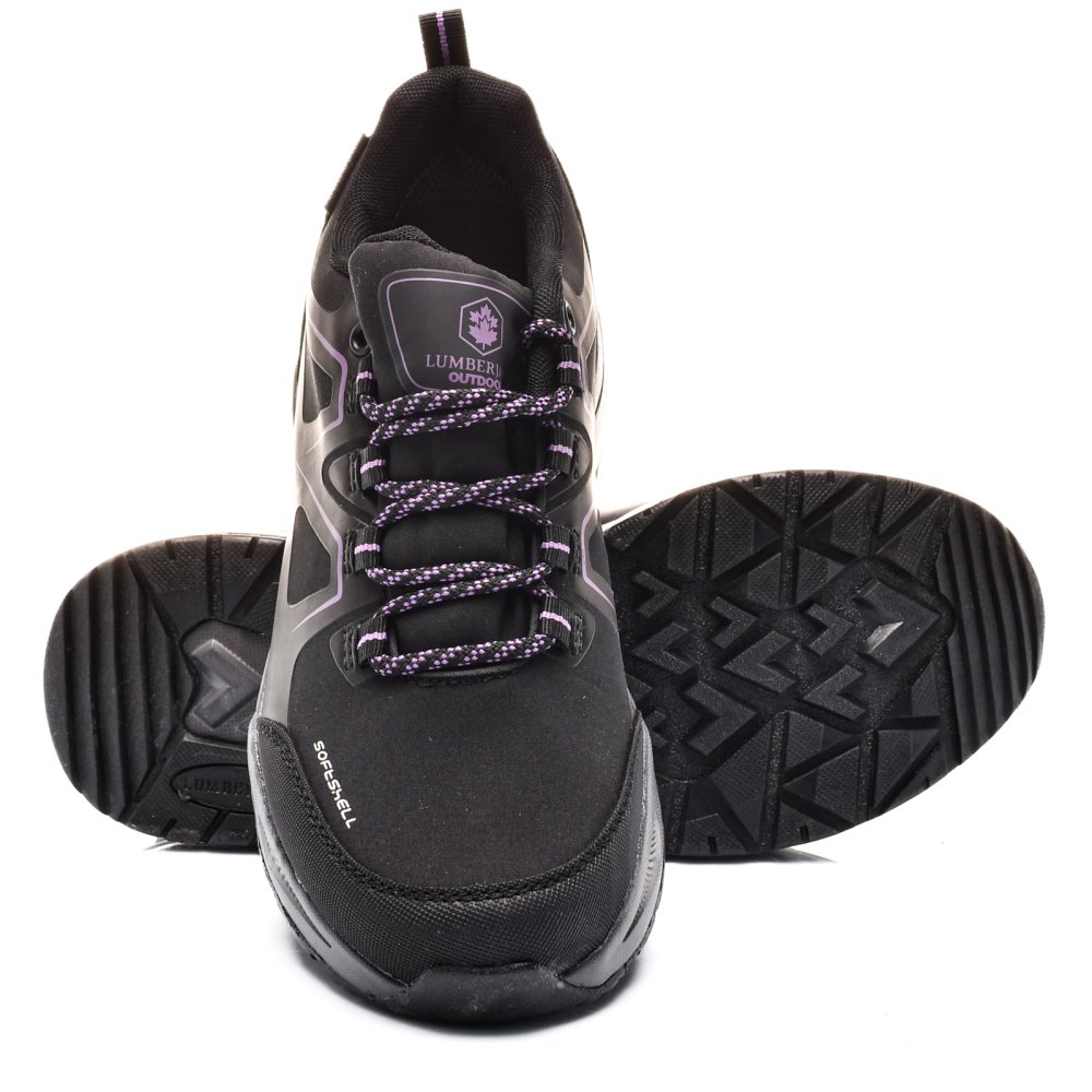 LUMBERJACK, PANTOFI SPORT BLACK PURPLE SARAH