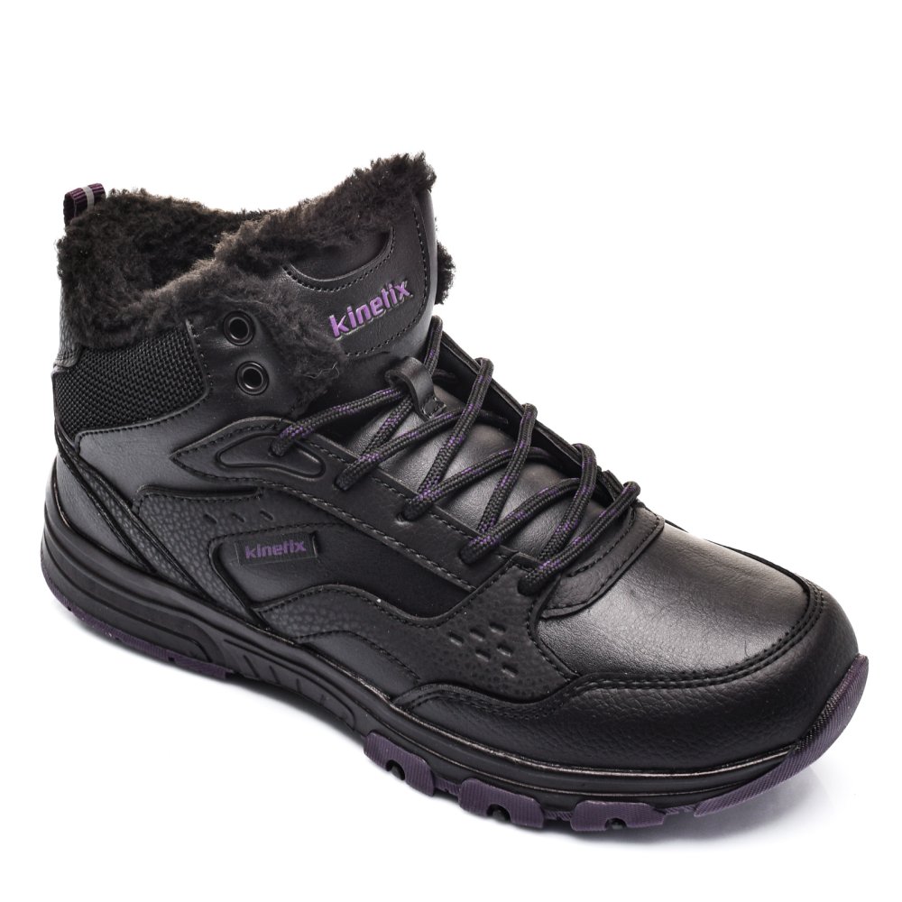 KINETIX, PANTOFI SPORT BLACK PURPLE SALLY-HI