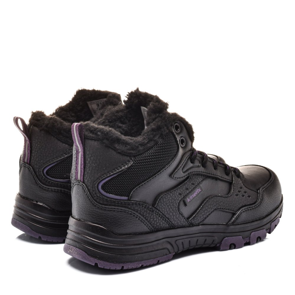 KINETIX, PANTOFI SPORT BLACK PURPLE SALLY-HI