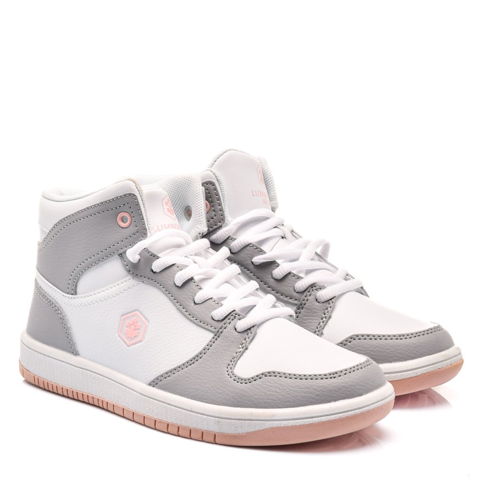 LUMBERJACK, PANTOFI SPORT WHITE GREY RACHEL-HI