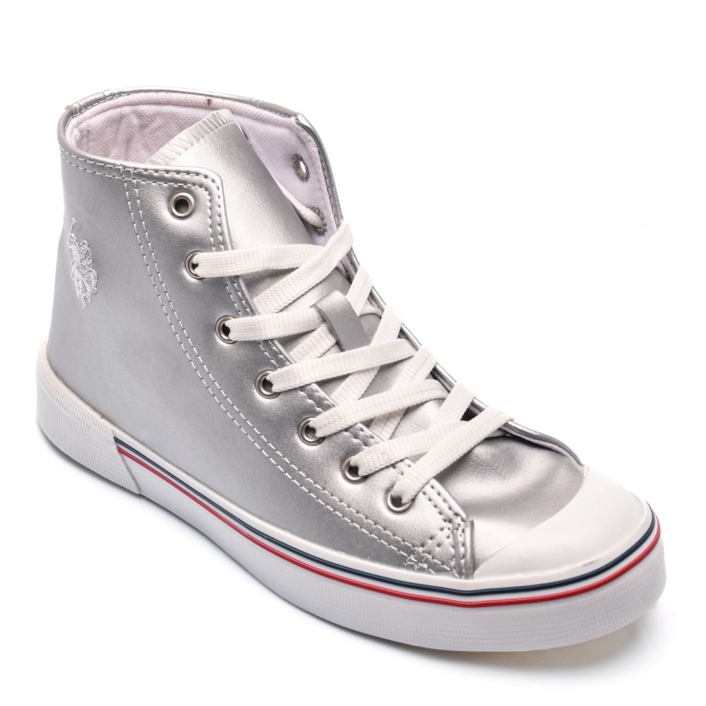 U.S. POLO ASSN, PANTOFI SPORT SILVER PENELOPE-HIGH