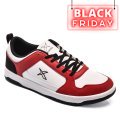 KINETIX, PANTOFI SPORT WHITE RED JONES