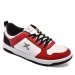 Kinetix, pantofi sport white red jones