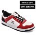 Kinetix, pantofi sport white red jones