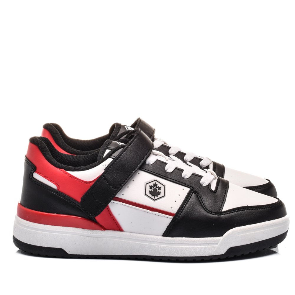 LUMBERJACK, PANTOFI SPORT BLACK RED PLAN