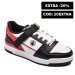 Lumberjack, pantofi sport black red plan