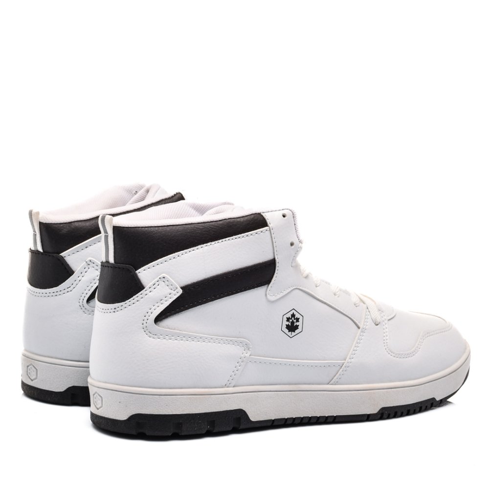 LUMBERJACK, PANTOFI SPORT INALTI WHITE RUTH-HI