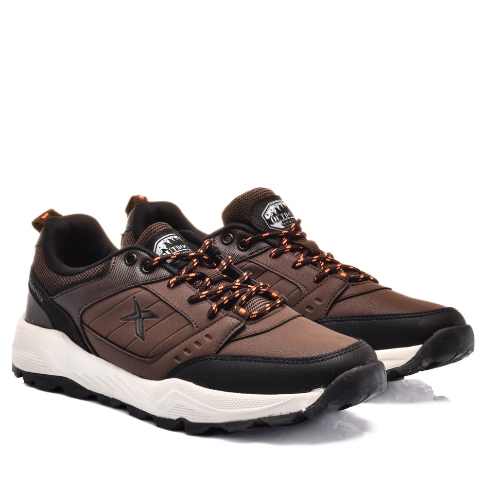 KINETIX, PANTOFI SPORT BROWN CHAIN