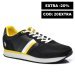 U.s. polo assn, pantofi sport black yellow nobil-005