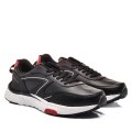 KINETIX, PANTOFI SPORT BLACK RED LAGUN