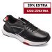 Kinetix, pantofi sport black red lagun