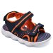 Kinetix, sandale copii navy orange funzo