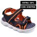 Kinetix, sandale copii navy orange funzo