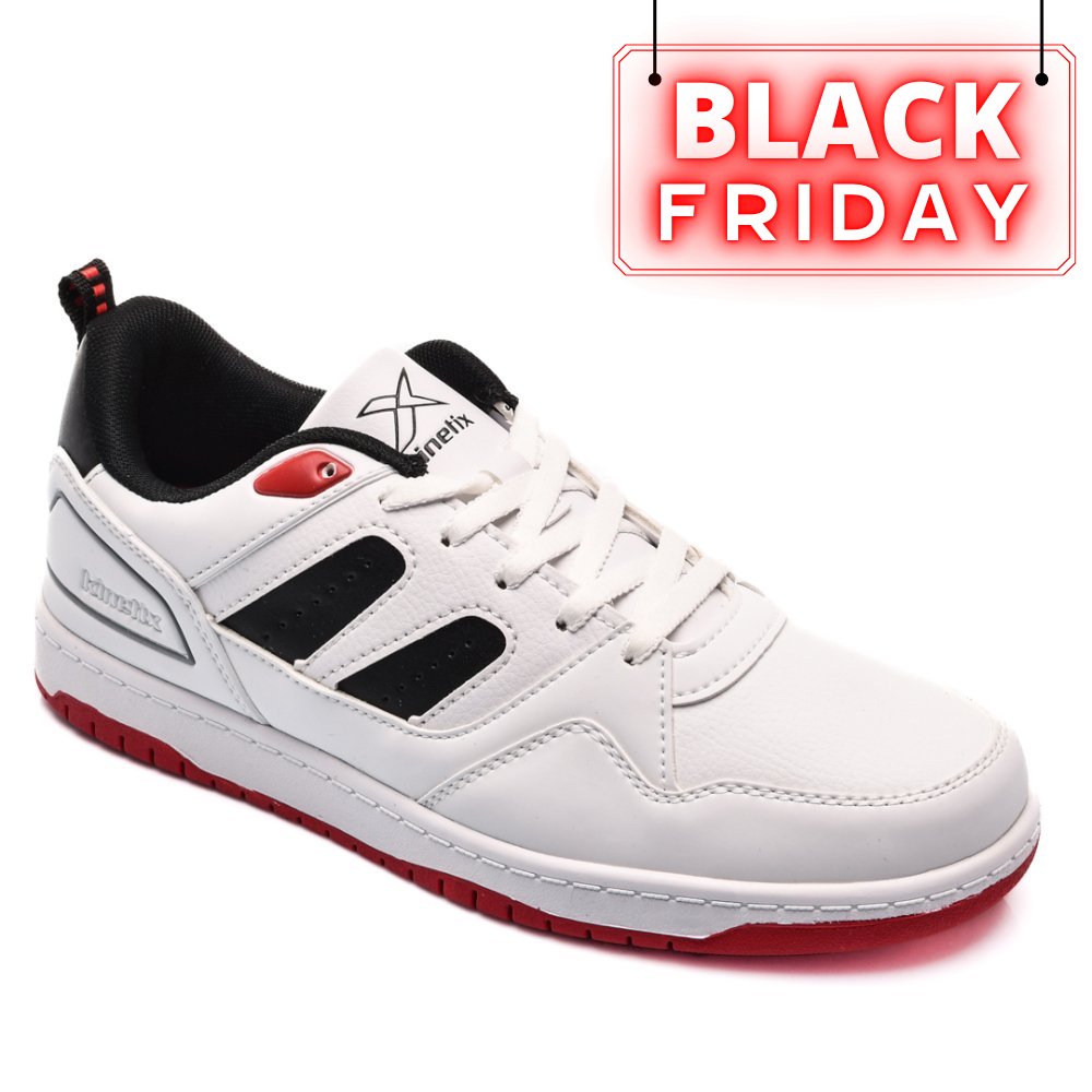 KINETIX, PANTOFI SPORT WHITE BLACK GINA