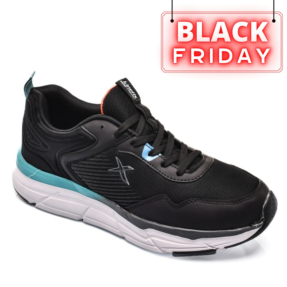 KINETIX, PANTOFI SPORT BLACK BLUE VALID