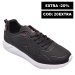 Kinetix, pantofi sport black collum